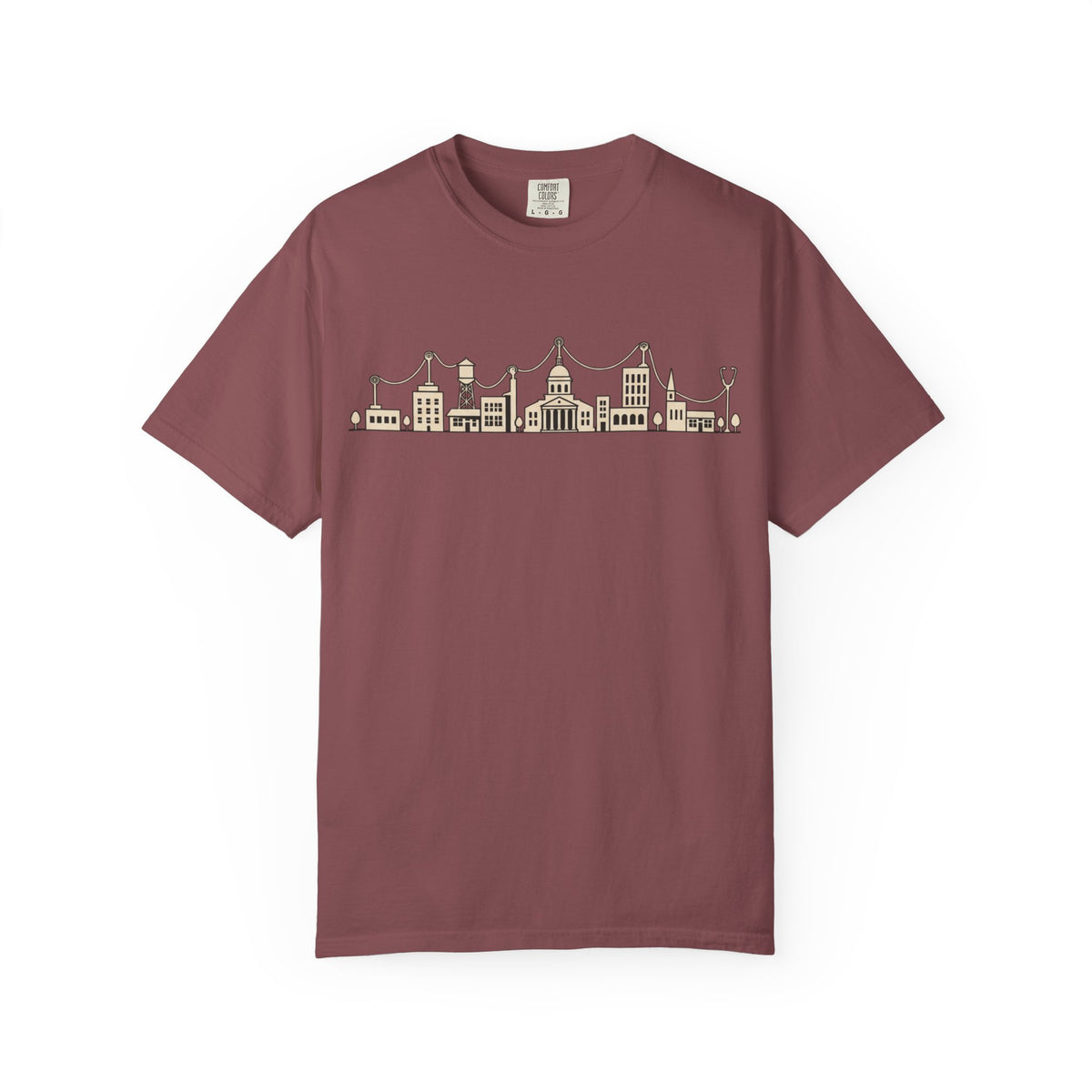 Stethoscope Power Line Capital T-Shirt