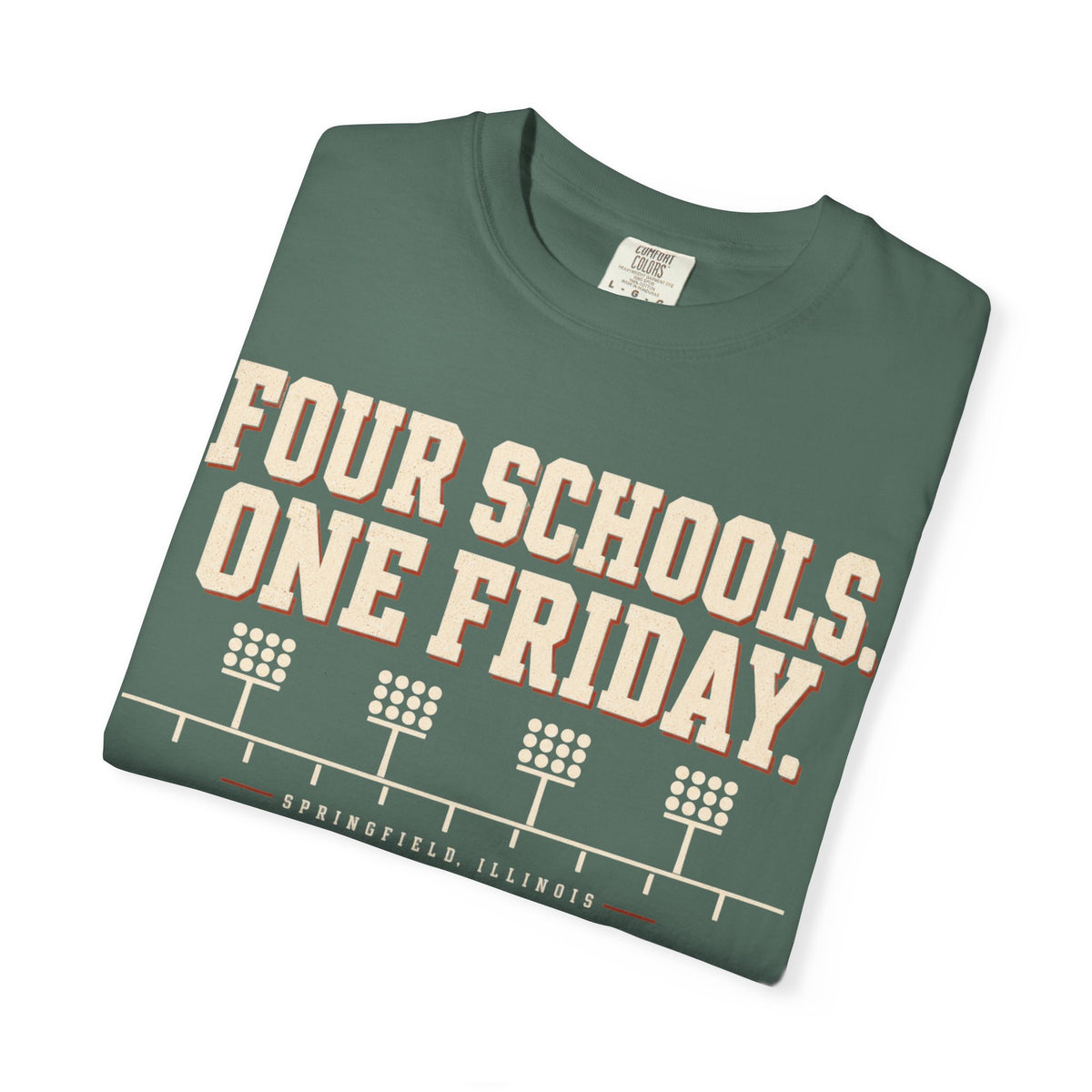 Four Schools One Friday Football T-Shirt