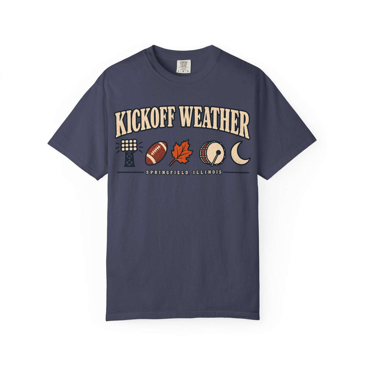 Kickoff Weather Springfield Illinois T-Shirt