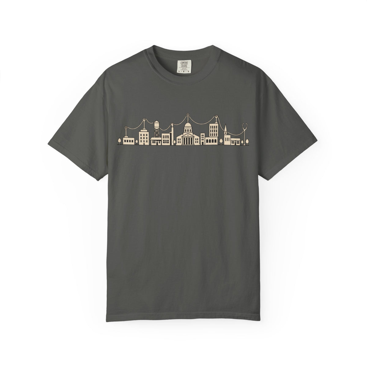 Stethoscope Power Line Capital T-Shirt