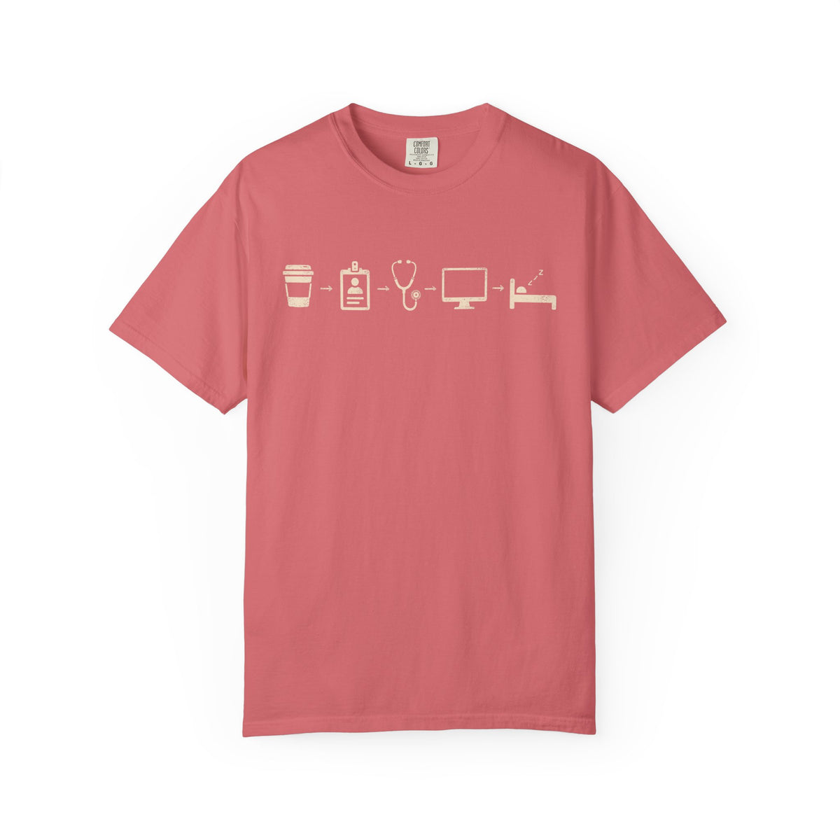 Healthcare Worker Timeline T-Shirt