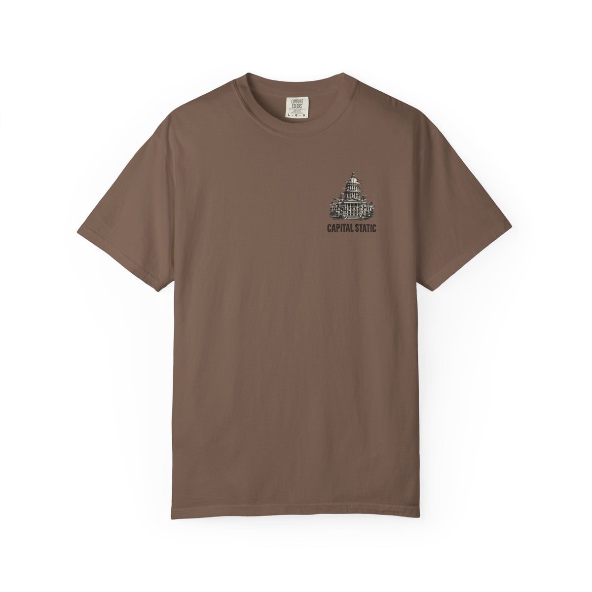 Capital Building Static Chest T-Shirt