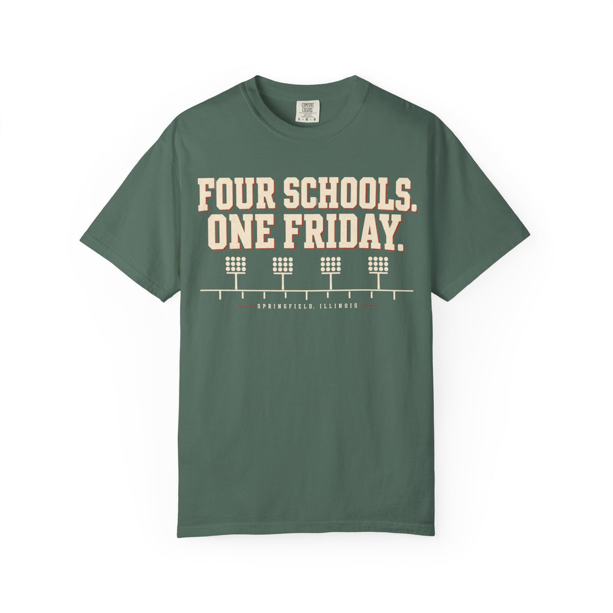 Four Schools One Friday Football T-Shirt