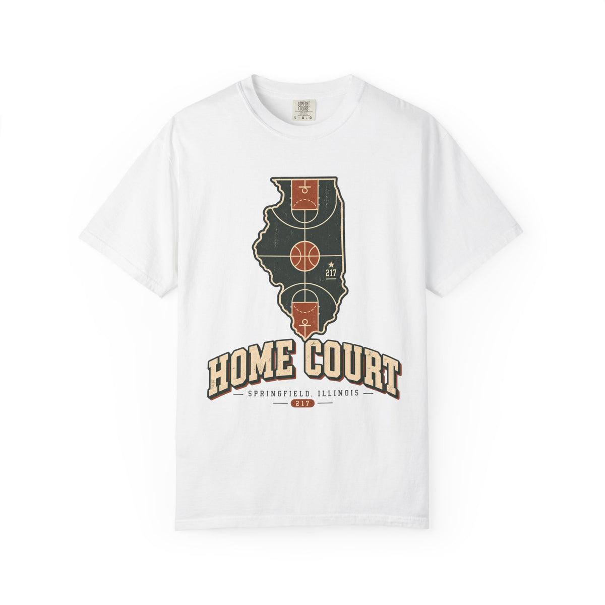 Home Court 217 Basketball T-Shirt