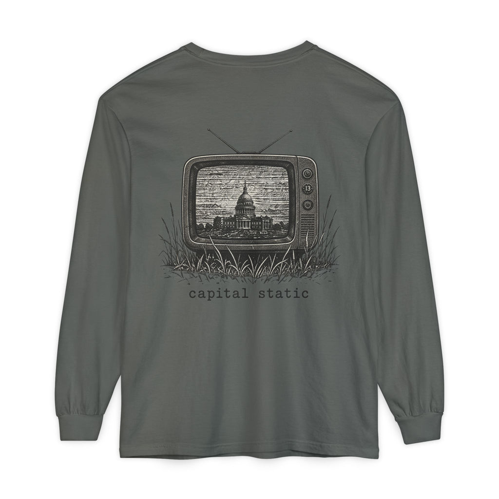 Capital Static TV Screen Long Sleeve Shirt