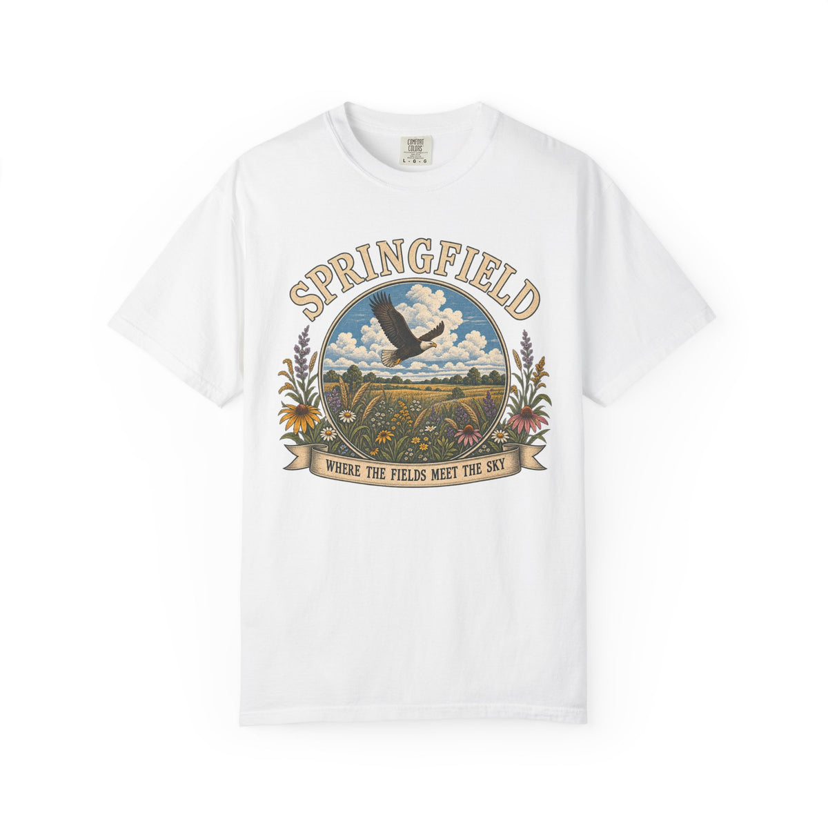 Springfield Summer Map T-Shirt