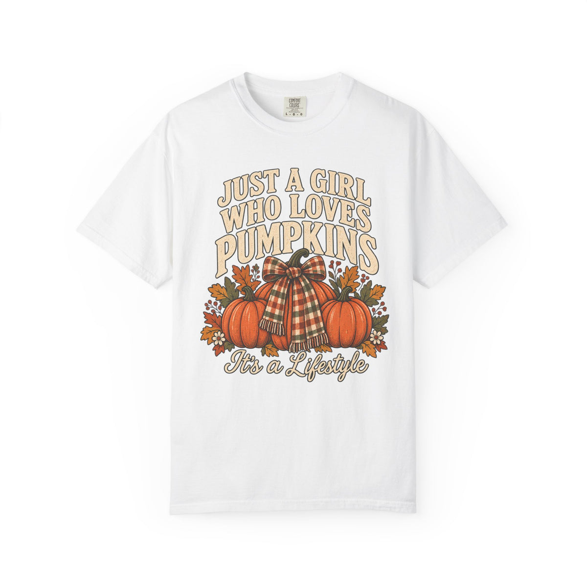 Just A Girl Who Loves Pumpkins T-Shirt