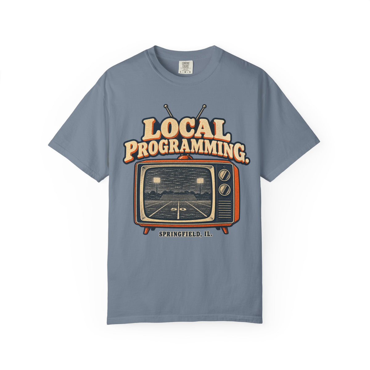 Local Programming Vintage Football T-Shirt