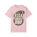 Friday In The 217 Football Drum T-Shirt