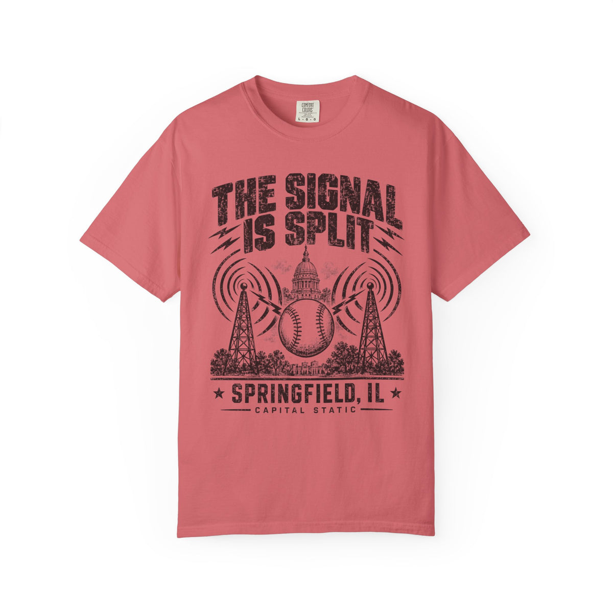 The Signal Is Split Undecided Baseball T-Shirt