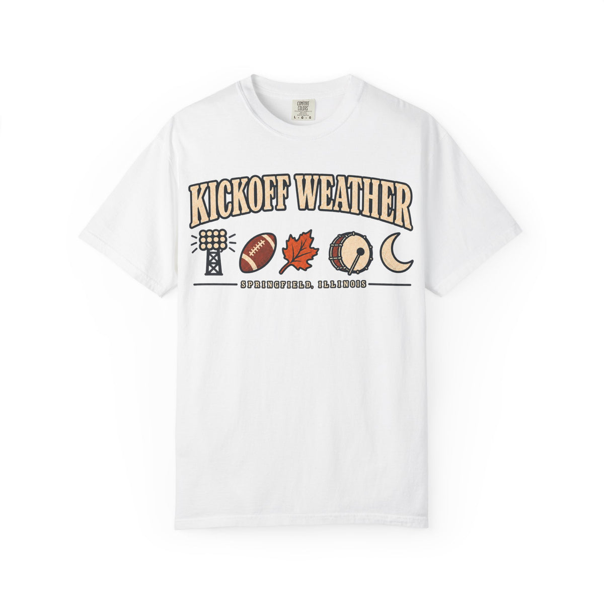 Kickoff Weather Springfield Illinois T-Shirt