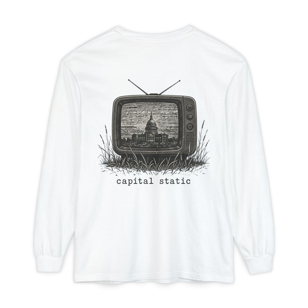 Capital Static TV Screen Long Sleeve Shirt