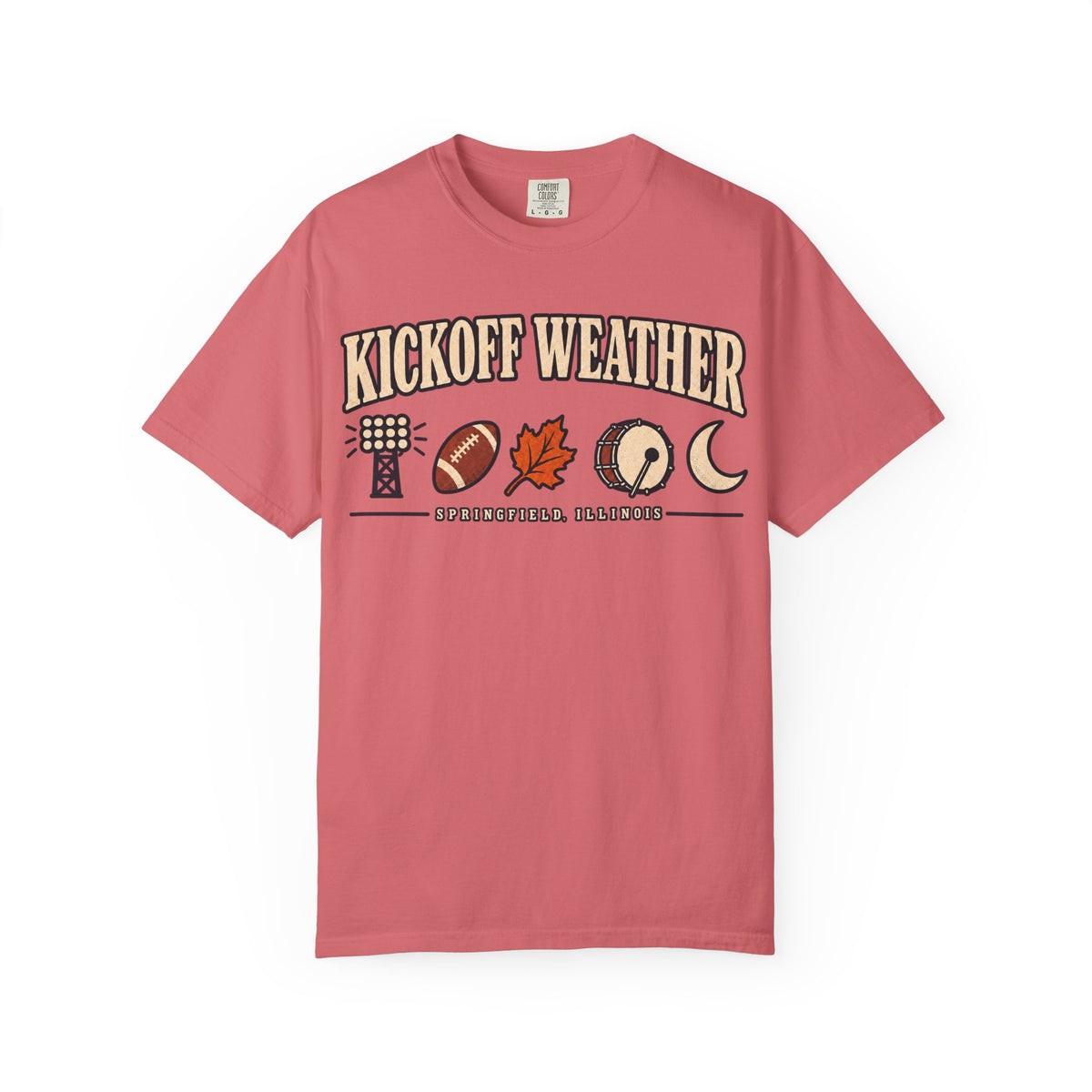 Kickoff Weather Springfield Illinois T-Shirt