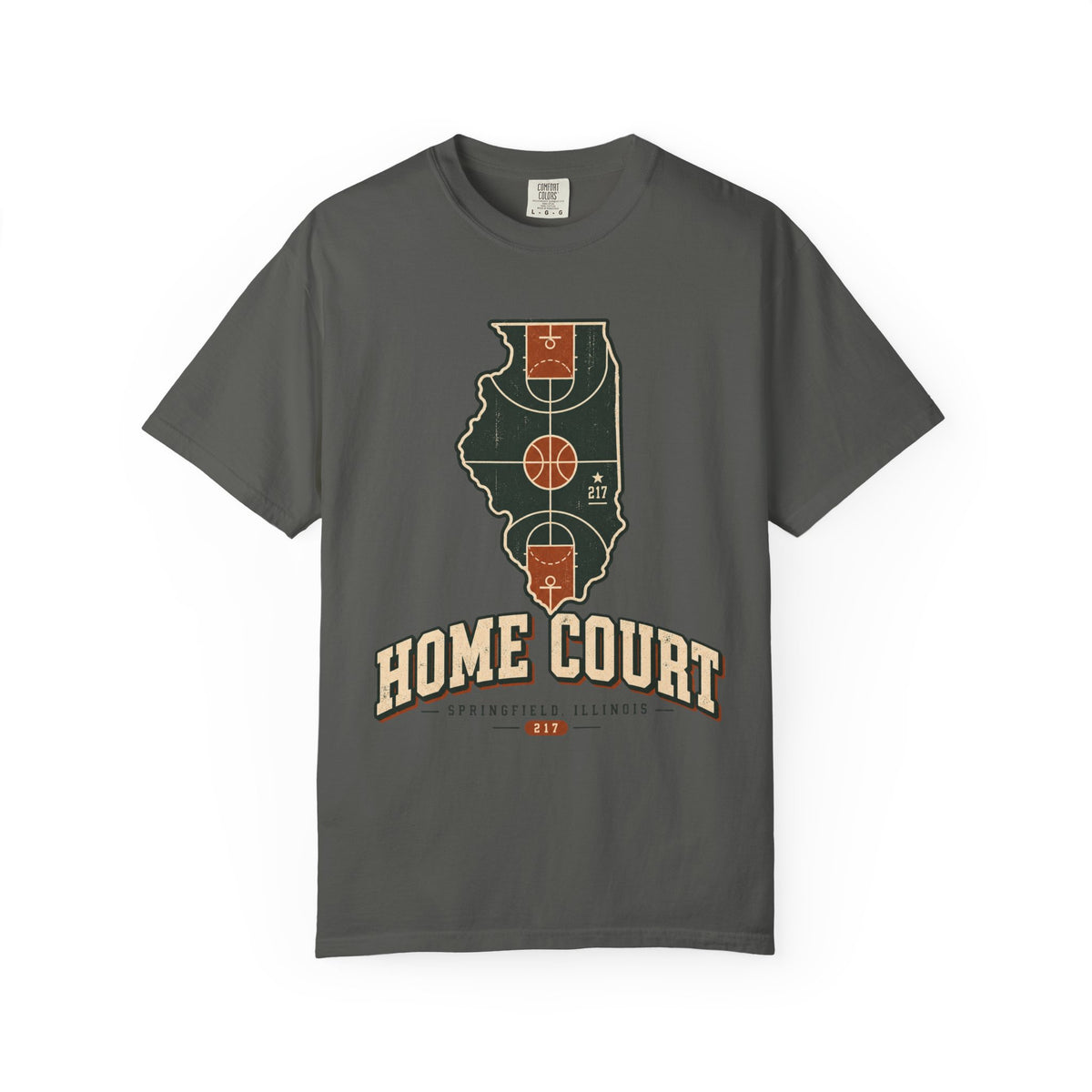 Home Court 217 Basketball T-Shirt