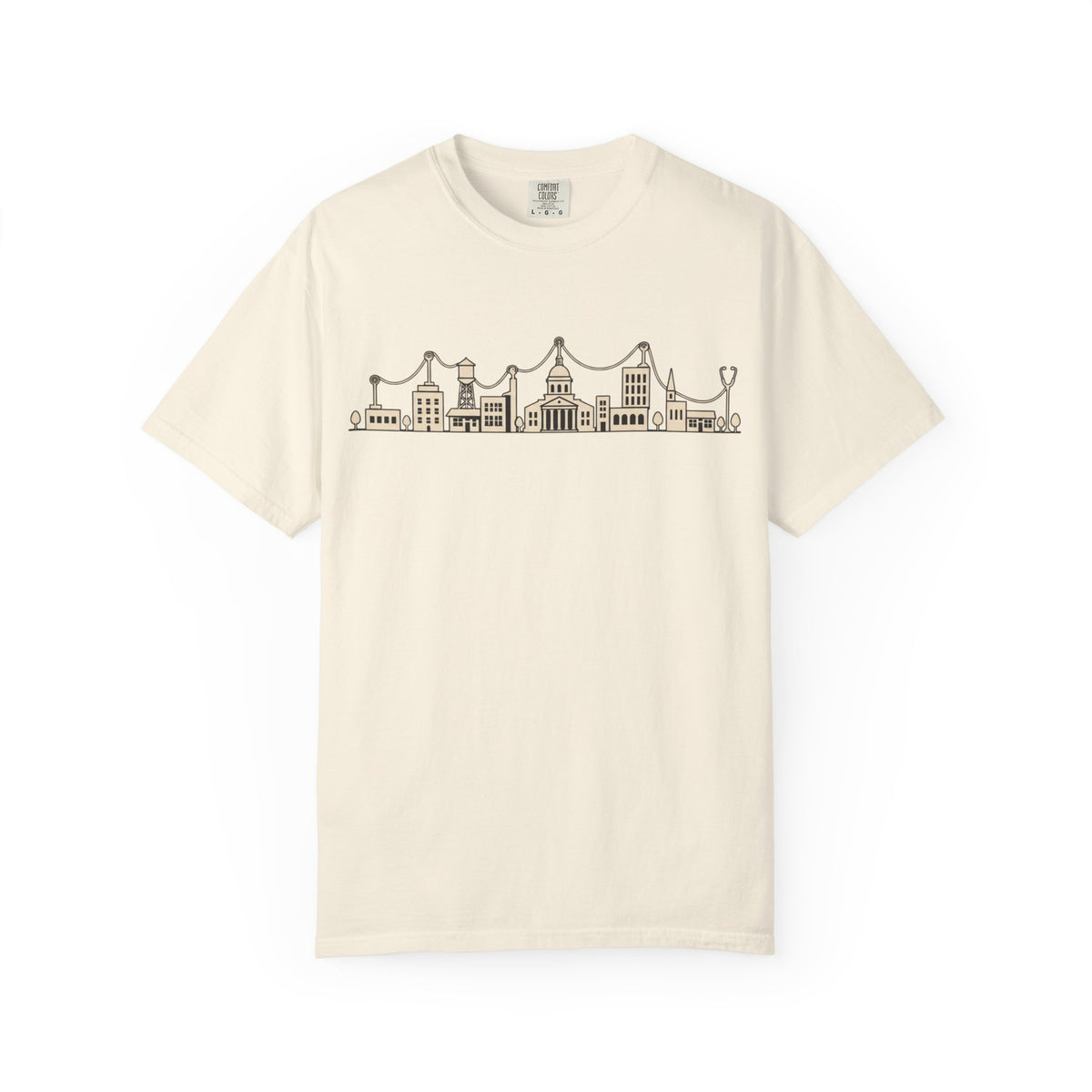 Stethoscope Power Line Capital T-Shirt
