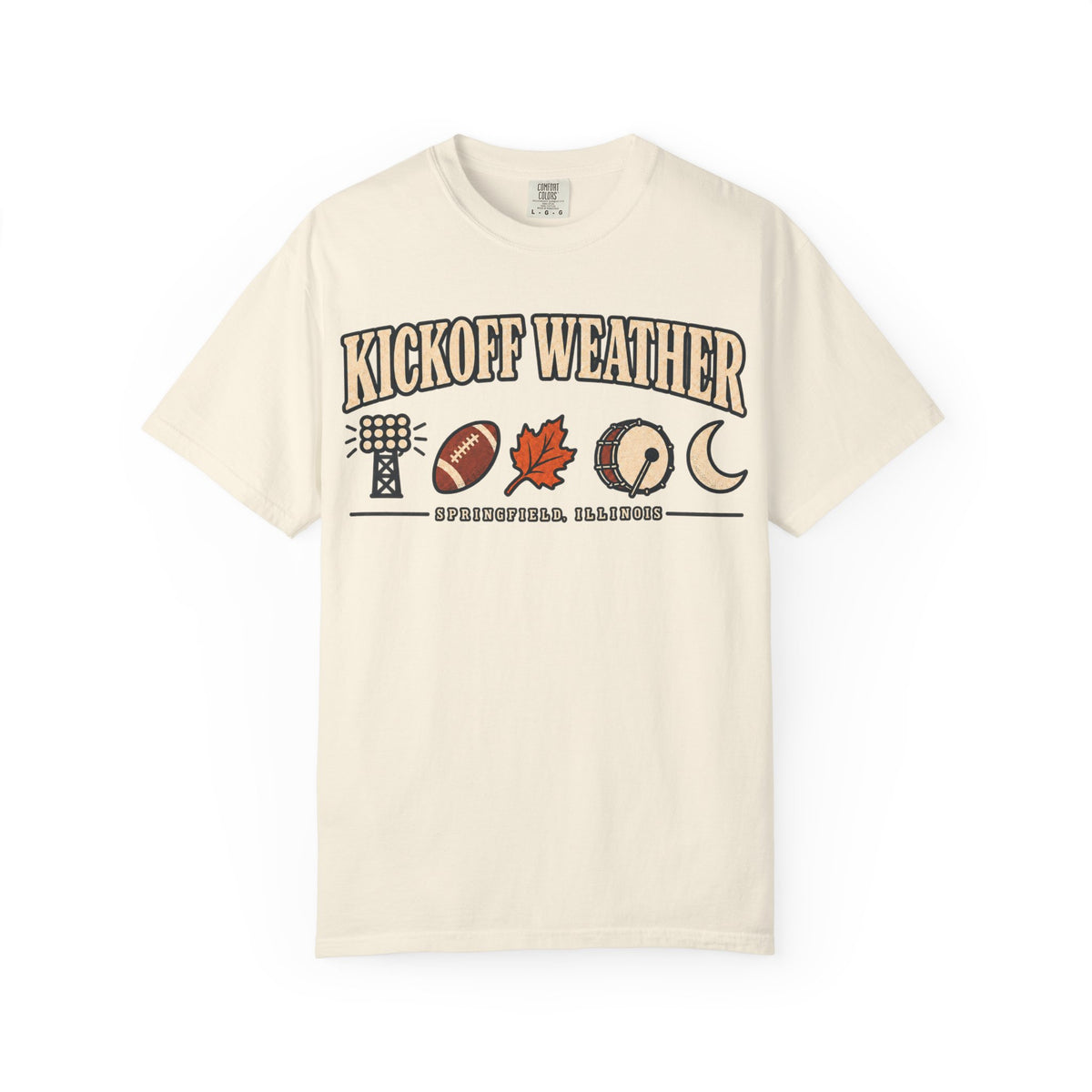 Kickoff Weather Springfield Illinois T-Shirt