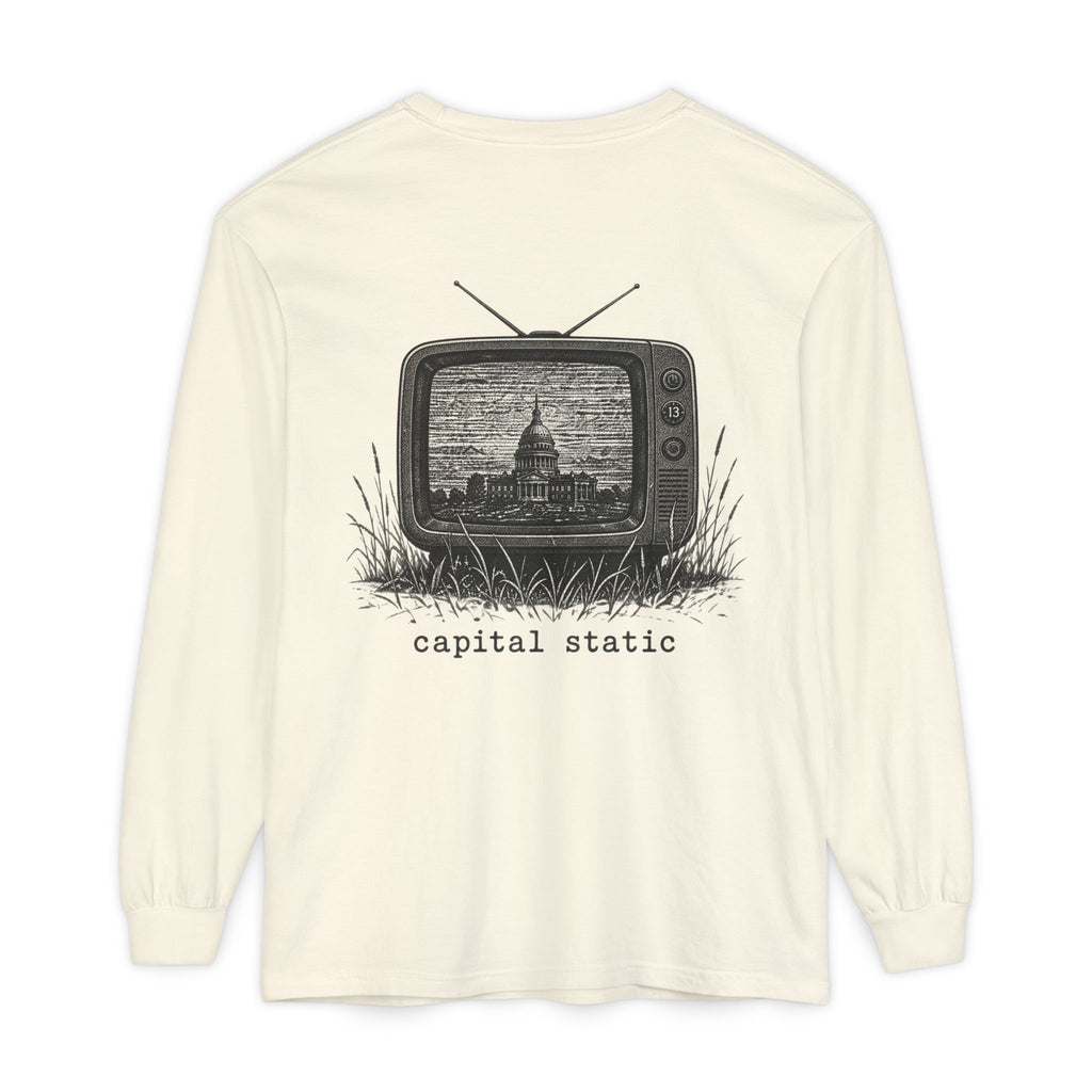 Capital Static TV Screen Long Sleeve Shirt