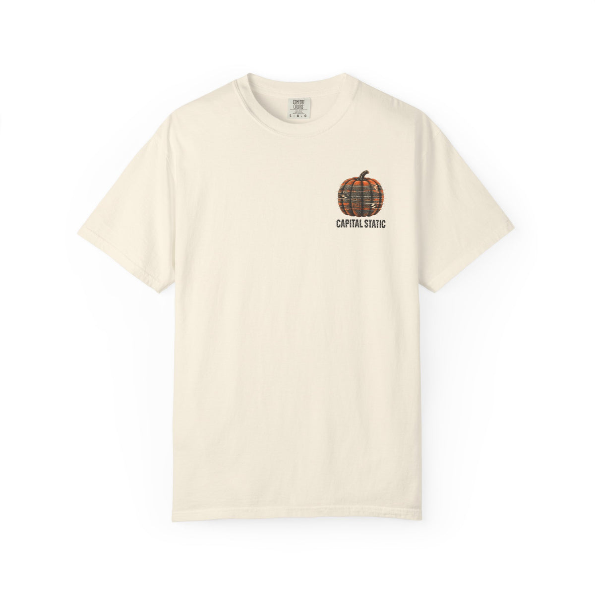 Pumpkin Static Chest T-Shirt