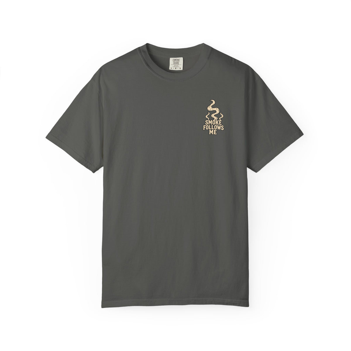 Smoke Follows Me Chest T-Shirt