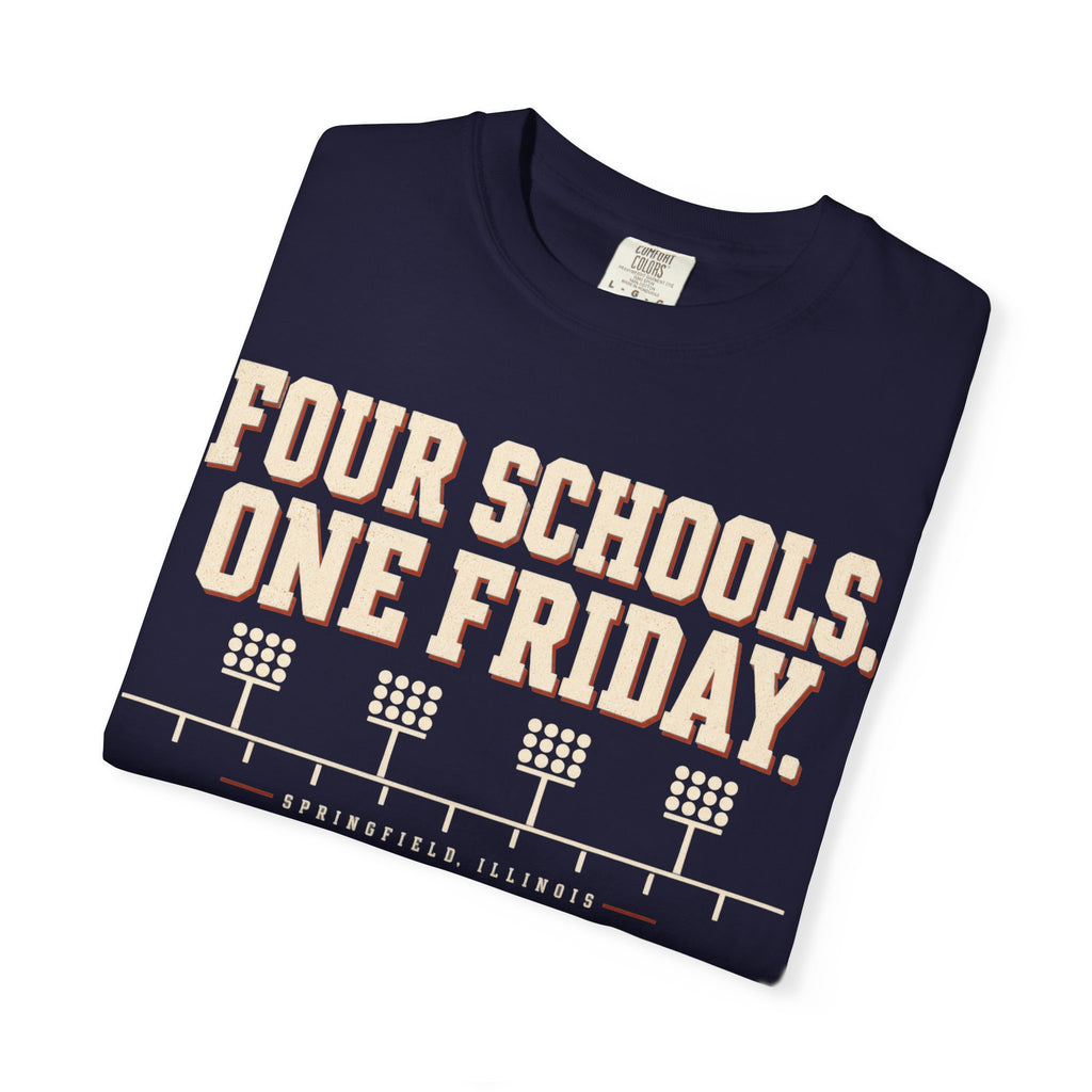 Four Schools One Friday Football T-Shirt